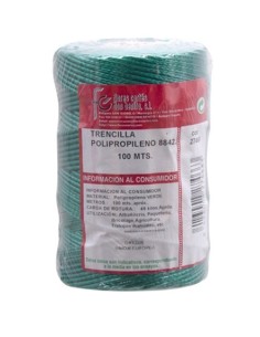 CUERDA POLIPROPILENO VERDE 100MT 2