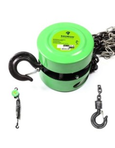 POLIPASTO CON CADENA 3M 2T 2