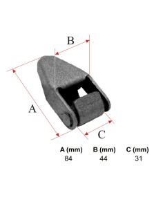 BISAGRA DESMONTABLE PEQUEÑA BS-11 2