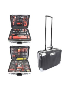 CAJA HERRAMIENTAS CON TROLLEY 1/4" - 1/2" 142UN CRV(NETO) 2