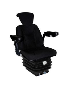 ASIENTO RM62 SUSPENSION MECANICA TELA NEGRA 2