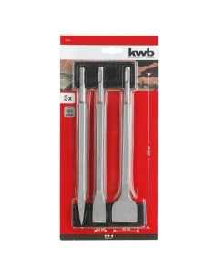 SET DE CINCELES SDS, 3 PIEZAS KWB PROMO 2