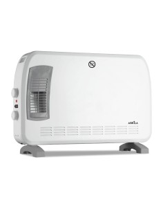 CONVECTOR BENGALA 2000W BLANCO/GRIS 3POTENCIAS FUNCION TURBO TERMOST.REGULABLE SEGURIDAD,ASA 42,5X61X20,5CM(NETO)